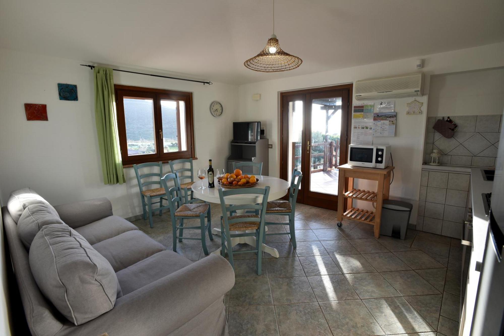 Casa Nel Vigneto Con Vista Mare Apartment Magomadas Екстериор снимка