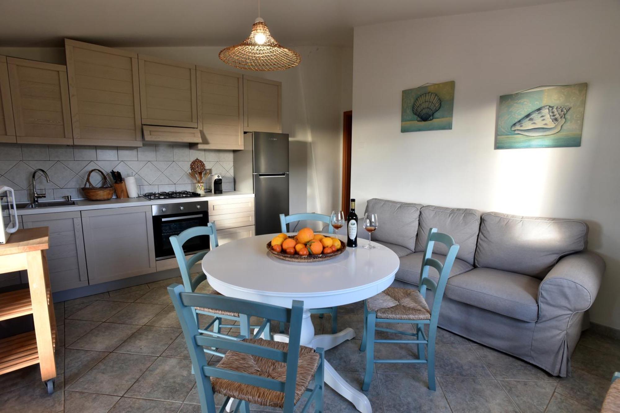Casa Nel Vigneto Con Vista Mare Apartment Magomadas Екстериор снимка